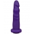 Фиолетовая реалистичная насадка-плаг - 16,2 см. - LOVETOY (А-Полимер) - купить с доставкой в Северске