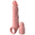 Телесная насадка-удлинитель 2 Inch Silicone X-tension with Strap - 20,3 см. - Pipedream - в Северске купить с доставкой