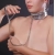 Серебристый ошейник из искусственной кожи - Sitabella - купить с доставкой в Северске