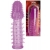 Фиолетовая насадка, удлиняющая половой член - 13,5 см. - Toyfa Basic - в Северске купить с доставкой
