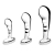 Набор из 3 стальных стимуляторов простаты Stainless Steel P-spot Training Set - b-Vibe - в Северске купить с доставкой