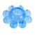 Голубая гелевая насадка-цветок - Toyfa Basic - в Северске купить с доставкой