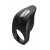 Черное эрекционное виброкольцо Vibro Lust Ring - MALESATION - в Северске купить с доставкой
