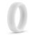 Белое люминесцентное эрекционное кольцо Silicone Glo Cock Ring - Blush Novelties - в Северске купить с доставкой