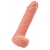Телесная удлиняющая фаллическая насадка - 16 см. - ToyFa - в Северске купить с доставкой