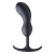 Черный массажер простаты с утяжелителями Premium Silicone Weighted Prostate Plug Large - 18,8 см. - XR Brands - в Северске купить с доставкой