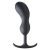 Черный массажер простаты с утяжелителями Premium Silicone Weighted Prostate Plug XL - 20,8 см. - XR Brands - в Северске купить с доставкой