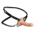 Телесный полый страпон 2  Erection 28X Smooth Vibrating Silicone Penis Sheath - 16 см. - XR Brands - купить с доставкой в Северске