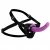 Лиловый поясной страпон Navigator Silicone G-Spot Dildo with Harness - 17,8 см. - XR Brands - купить с доставкой в Северске
