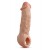 Телесная насадка-удлинитель Intrepid 9.25 Inch Realistic Penis Extender Sleeve - 23,5 см. - Blush Novelties - в Северске купить с доставкой