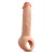 Телесная насадка-удлинитель Thrive 8.75 Inch Realistic Penis Extender Sleeve - 22,2 см. - Blush Novelties - в Северске купить с доставкой