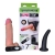 Страпон с 2 насадками и вибрацией UniStrap - 19 и 12 см. - LOVETOY (А-Полимер) - купить с доставкой в Северске