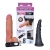 Страпон с 2 насадками и вибрацией UniStrap - 20 и 18 см. - LOVETOY (А-Полимер) - купить с доставкой в Северске