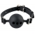 Силиконовый кляп-шар с отверстиями для дыхания Silicone Breathable Ball Gag Small - Pipedream - купить с доставкой в Северске