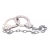 Наручники из металла с длинной цепочкой CHROME HANDCUFFS METAL HANDCUFFS W. KEY - NMC - купить с доставкой в Северске