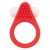 Красное эрекционное кольцо LIT-UP SILICONE STIMU RING 1 RED - Dream Toys - в Северске купить с доставкой