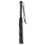 Чёрная мини-плеть из резины Rubber Mini Whip - 22 см. - Blush Novelties - купить с доставкой в Северске