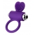Фиолетовое виброкольцо с ресничками JOS PERY - JOS - в Северске купить с доставкой