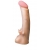 Телесная насадка REAL Standard с усиками на основании - 19 см. - LOVETOY (А-Полимер) - купить с доставкой в Северске