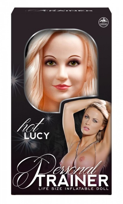Надувная кукла с вибрацией и 2 любовными отверстиями Hot Lucy Lifesize Love Doll - NMC - в Северске купить с доставкой