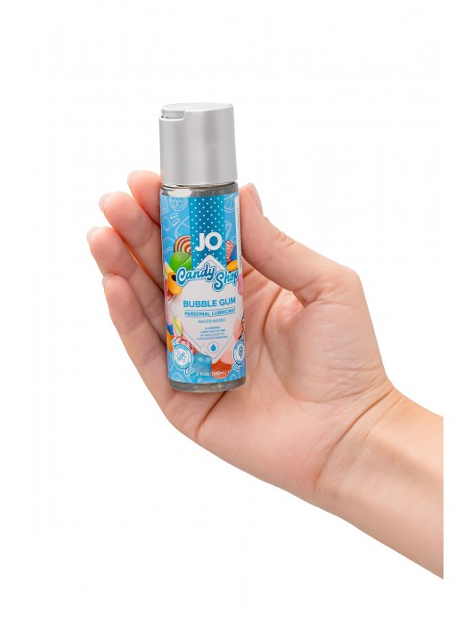 Смазка на водной основе Candy Shop Bubblegum с ароматом жвачки - 60 мл. - System JO - купить с доставкой в Северске