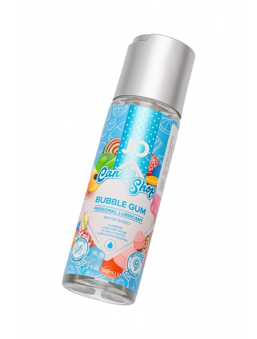 Смазка на водной основе Candy Shop Bubblegum с ароматом жвачки - 60 мл. - System JO - купить с доставкой в Северске