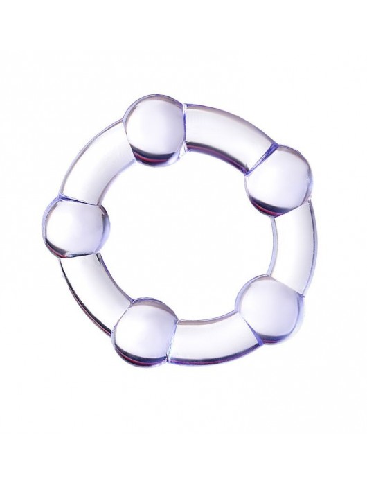 Фиолетовое эрекционное кольцо A-Toys - A-toys - в Северске купить с доставкой