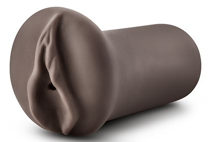 Коричневый мастубратор-вагина Nicole s Kitty - Blush Novelties - в Северске купить с доставкой
