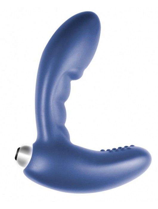 Синий стимулятор простаты с вибрацией Wonder Touch Blue - Lola Games - в Северске купить с доставкой