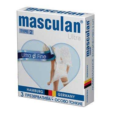 Ультратонкие презервативы Masculan Ultra Fine с обильной смазкой - 3 шт. - Masculan - купить с доставкой в Северске