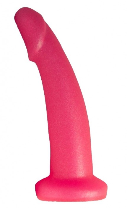 Розовый плаг-массажёр для простаты - 13,5 см. - LOVETOY (А-Полимер) - в Северске купить с доставкой