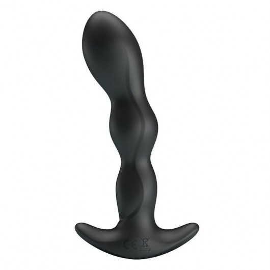 Черный анальный стимулятор простаты с вибрацией Special Anal Massager - 14,5 см. - Baile - в Северске купить с доставкой