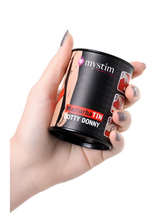 Компактный мастурбатор MasturbaTIN Dotty Donny - MyStim - в Северске купить с доставкой