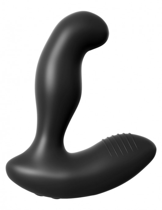 Черный массажер простаты Electro Stim Prostate Vibe с электростимуляцией - 13,3 см. - Pipedream - купить с доставкой в Северске