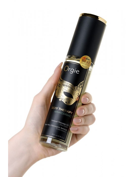 Минеральное массажное масло Orgie Sexy Therapy Afrodisiac - 200 мл. - ORGIE - купить с доставкой в Северске