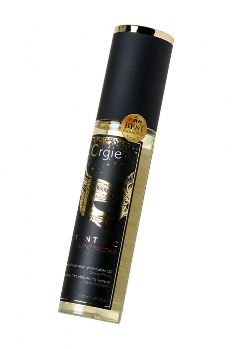 Растительное массажное масло Orgie Tantric Divine Nectar - 200 мл. - ORGIE - купить с доставкой в Северске