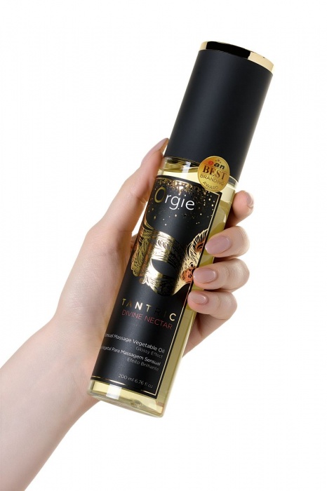 Растительное массажное масло Orgie Tantric Divine Nectar - 200 мл. - ORGIE - купить с доставкой в Северске