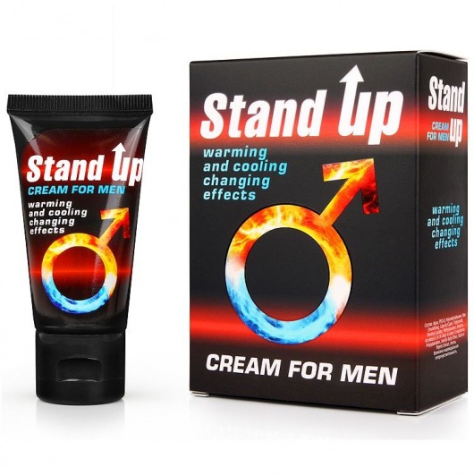 Возбуждающий крем для мужчин Stand Up - 25 гр. - Биоритм - купить с доставкой в Северске