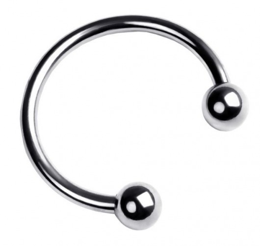 Серебристая подкова на головку пениса - ToyFa - купить с доставкой в Северске