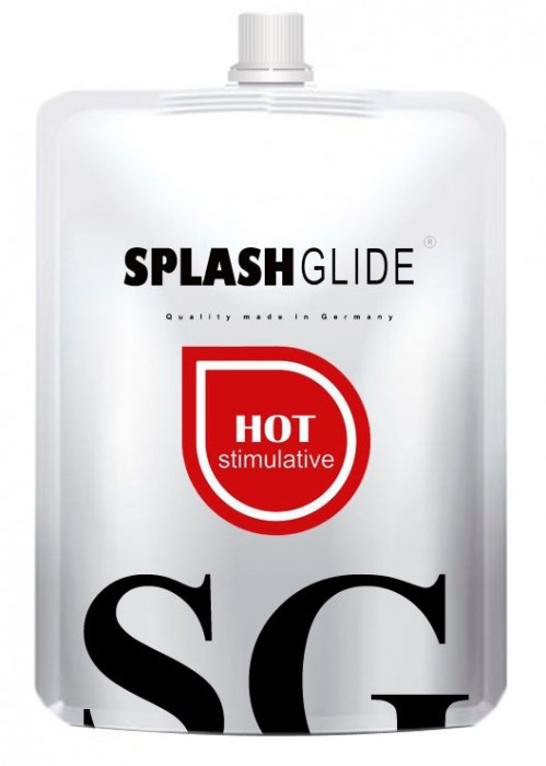 Возбуждающий лубрикант на водной основе Splashglide Hot Stimulative - 100 мл. - Splashglide - купить с доставкой в Северске
