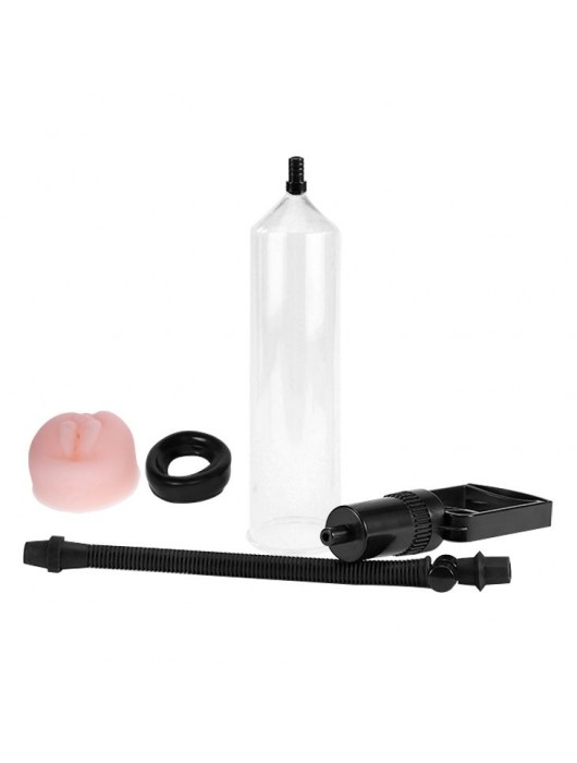 Поршневая мужская помпа с насадкой - Baile - в Северске купить с доставкой