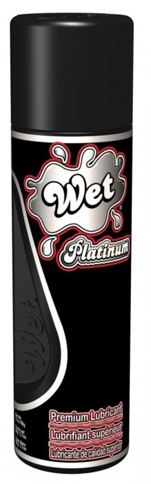 Гель-лубрикант на силиконовой основе Wet Platinum - 93 мл. - Wet International Inc. - купить с доставкой в Северске