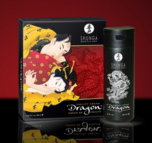 Интимный мужской крем  Дракон - Shunga - купить с доставкой в Северске