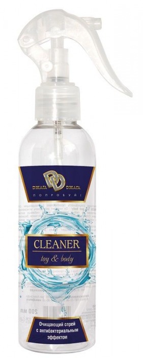 Очищающий спрей CLEANER toy and body - 200 мл. - БиоМед - купить с доставкой в Северске
