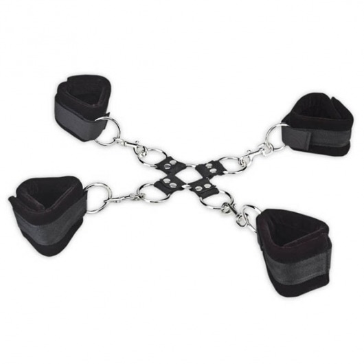 Комплект для сковывания из 5 предметов - Lux Fetish - купить с доставкой в Северске