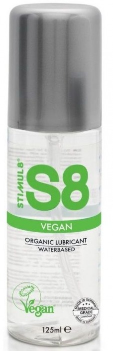 Веганский лубрикант на водной основе S8 Vegan Lube - 125 мл. - Stimul8 - купить с доставкой в Северске