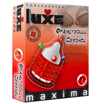 Презерватив LUXE Maxima  Французский связной  - 1 шт. - Luxe - купить с доставкой в Северске