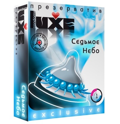 Презерватив LUXE  Exclusive  Седьмое небо  - 1 шт. - Luxe - купить с доставкой в Северске