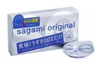 Ультратонкие презервативы Sagami Original QUICK - 6 шт. - Sagami - купить с доставкой в Северске