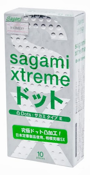 Презервативы Sagami Xtreme Type-E с точками - 10 шт. - Sagami - купить с доставкой в Северске